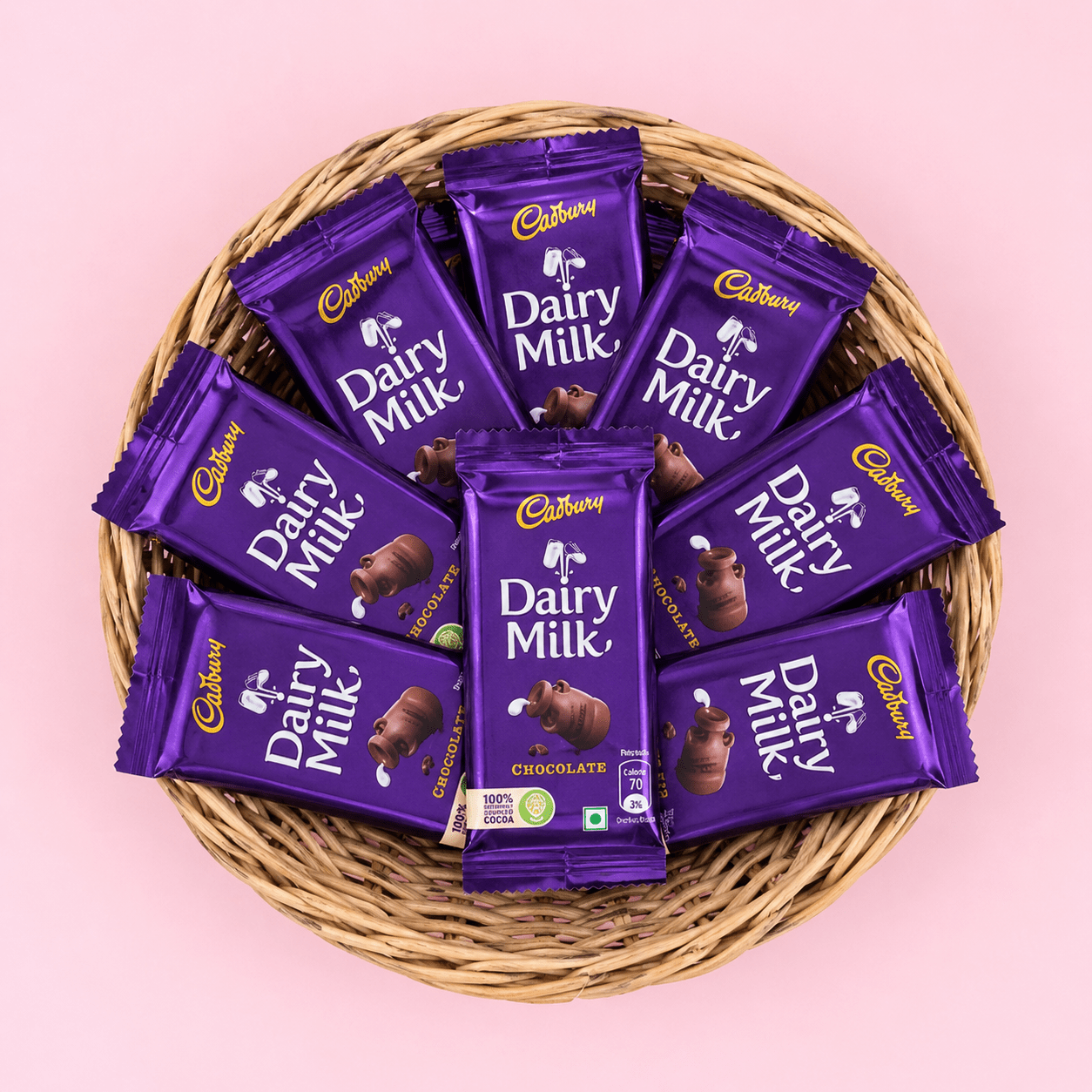 Dairy Milk Chocolate Basket - Image 2