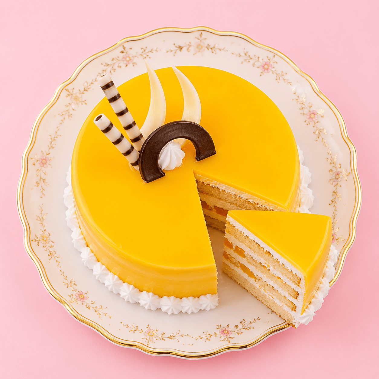 Tropical Mango Delight Cake - Image 3