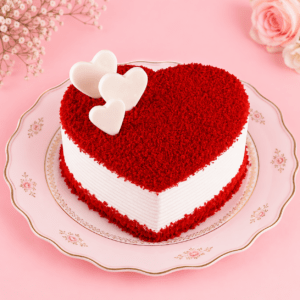 Romantic Red Velvet Cake