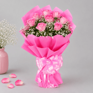 8 Exotic Pink Roses