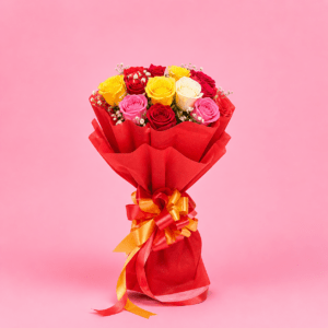 10 Mixed Roses Bouquet