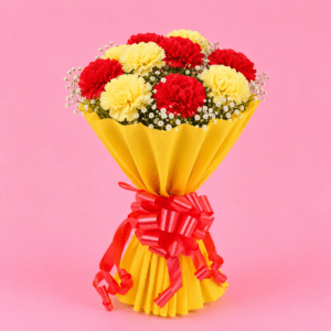 Cheerful Carnations Bouquet