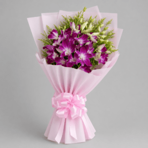 Purple Orchid Bouquet