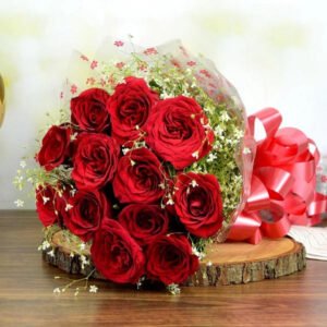 Romantic Red Roses Bouquet