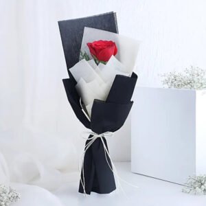 The One Exotic Red Rose