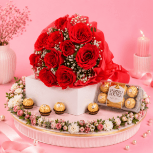 Red Roses & Chocolate Combo