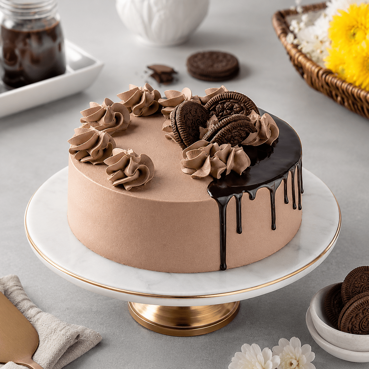 Premium Chocolate Oreo Cake