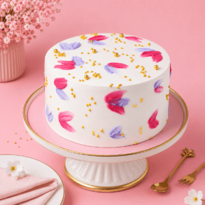 Designer Butterscotch Cake