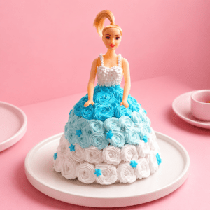 Charming Barbie Doll Cake