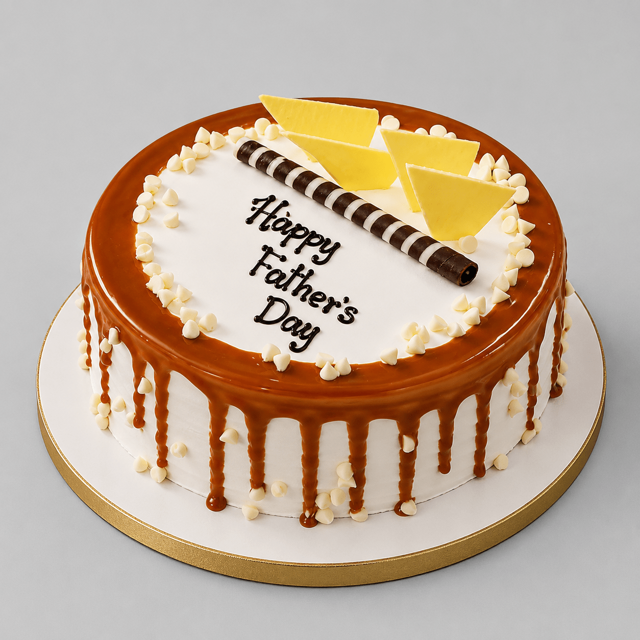 Father's Day Butterscotch Cake