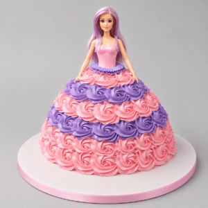 Princess Barbie Doll Cake